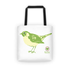 Tote bag Lime Bird