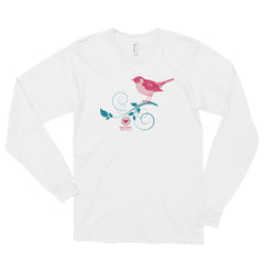 Long sleeve white t-shirt