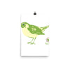 Poster Lime Bird