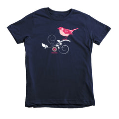 kids navy/pink t-shirt