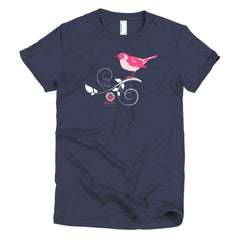 Women's navy t-shirt